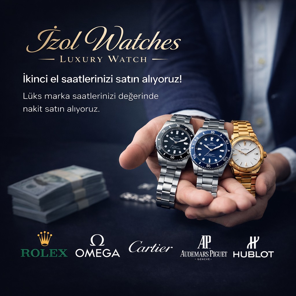 İkinci el saat alan yerler için lüks saat ekspertiz hizmeti